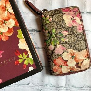 Gucci Blossoms Zippy Coin Wallet